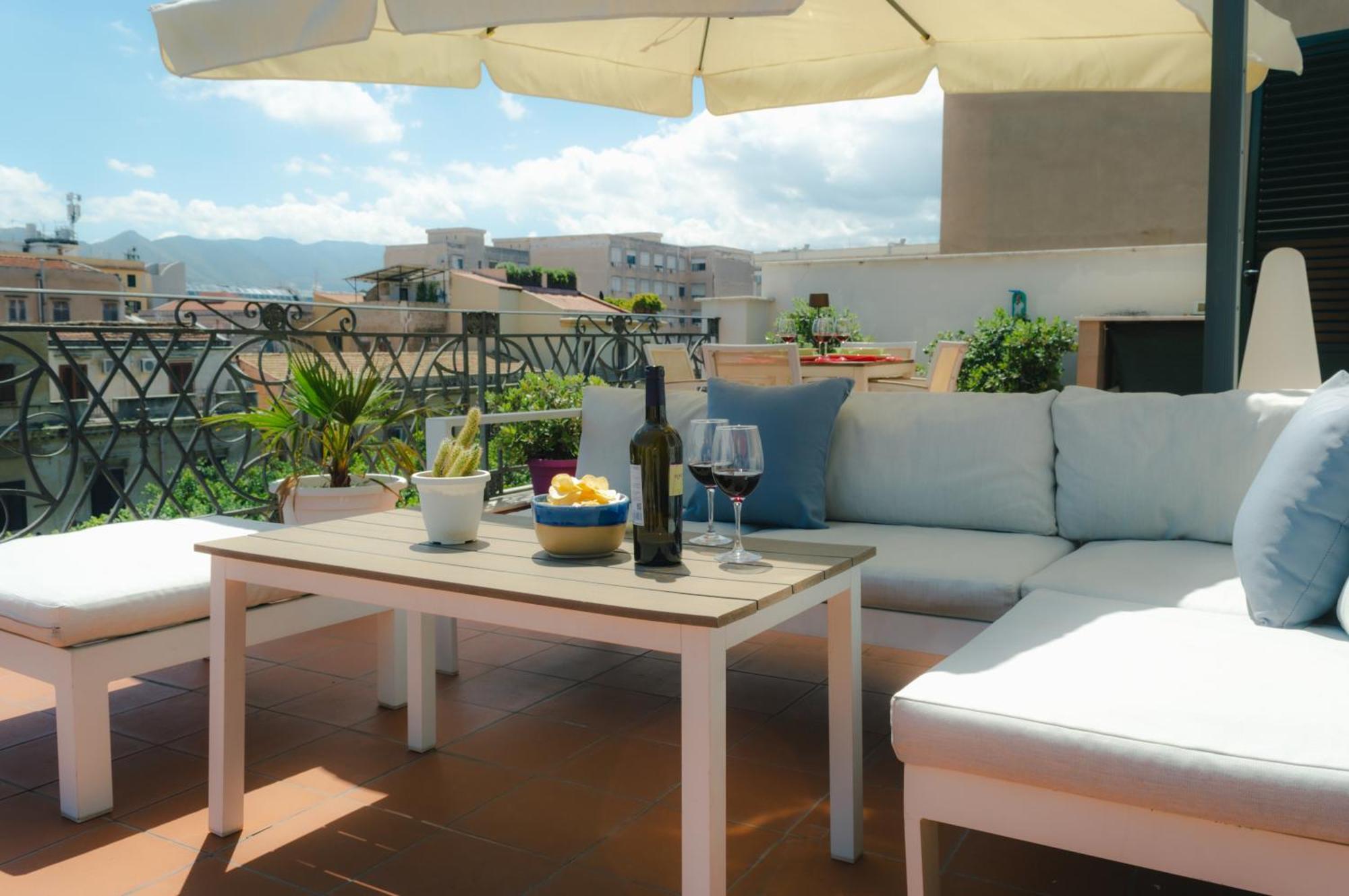 Terrazza Massimo Apartment Palermo Luaran gambar