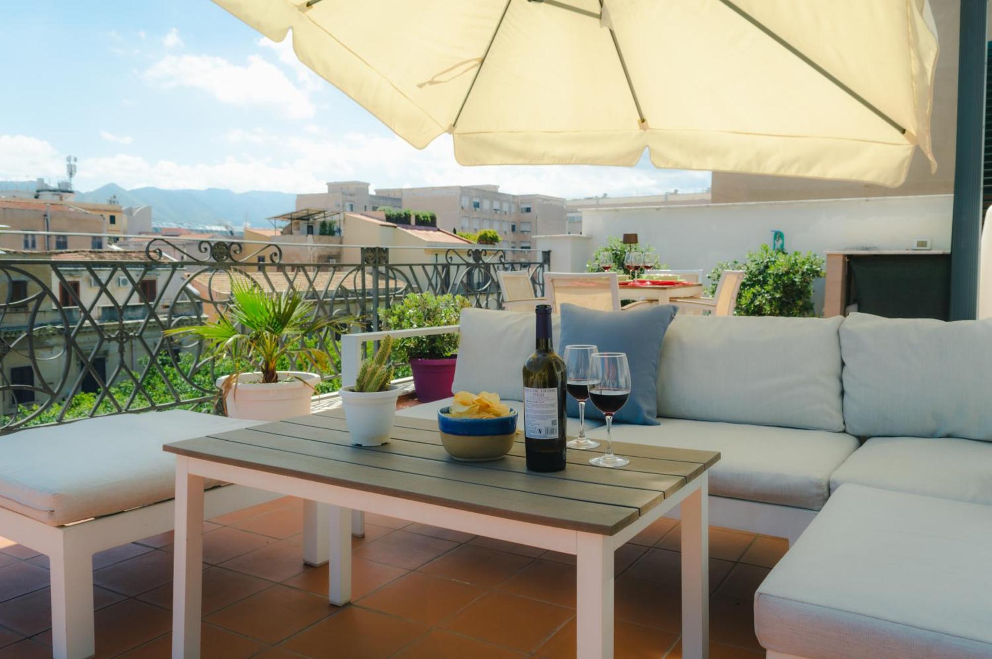 Terrazza Massimo Apartment Palermo Luaran gambar